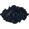 Ekena Millwork Strasbourg Ceiling Medallion, Hand-Painted Midnight Dream, 30 1/2"W x 20"H x 1 1/2"P CM30SGMDF - alternate 1